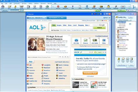 America Online (AOL Browser) - Technology - MessengerGeek