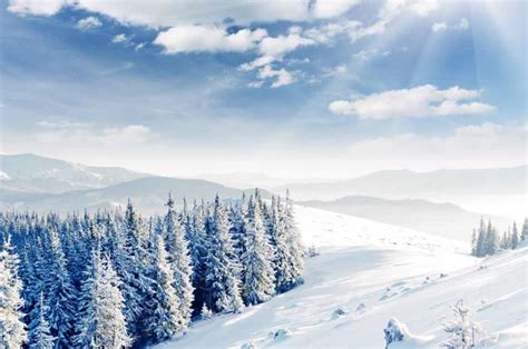 The most beautiful winter and snowy landscapes in the world