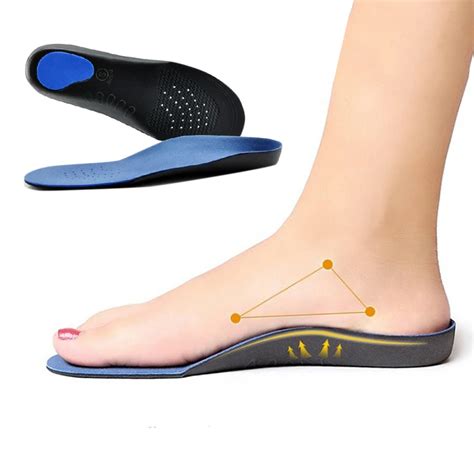 Flat Feet arch support insoles orthopedic height 3cm High Quality 3D ...