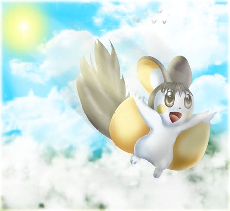 emolga by zaameen on DeviantArt