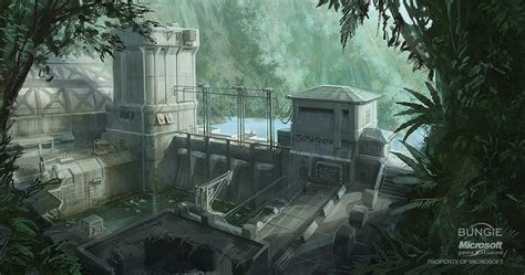 Space Ship Guru: Halo 3 concept art 2005-07 cont'