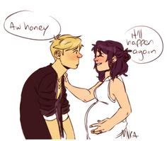 Miraculous Ladybug Adrienette Pregnant on Pinterest