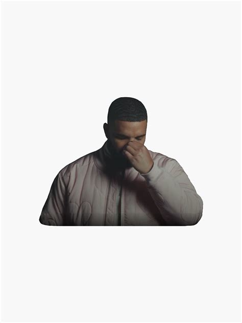 "Drake Crying Meme" Sticker for Sale by dgcio | Redbubble