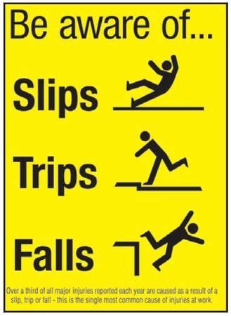 Slip Trip And Fall Safety Talk - Gica