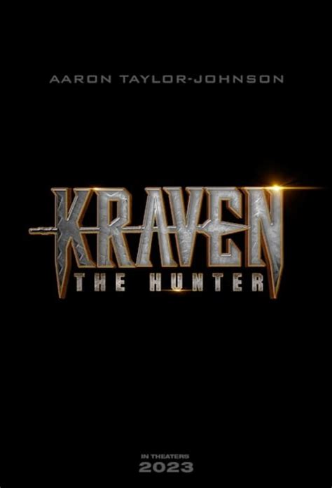 Kraven the Hunter (2023) — The Movie Database (TMDB)