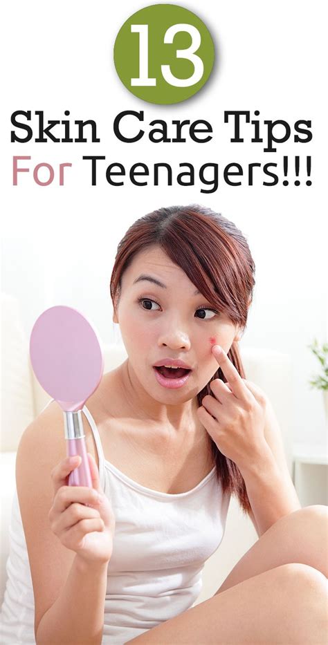 15 Essential Skin Care Tips For Teenagers | Skin care advices, Homemade ...