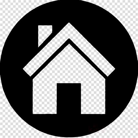 House Icon Png Black And White