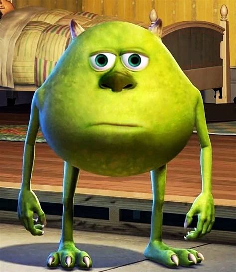 Mike Wazowski Meme Template