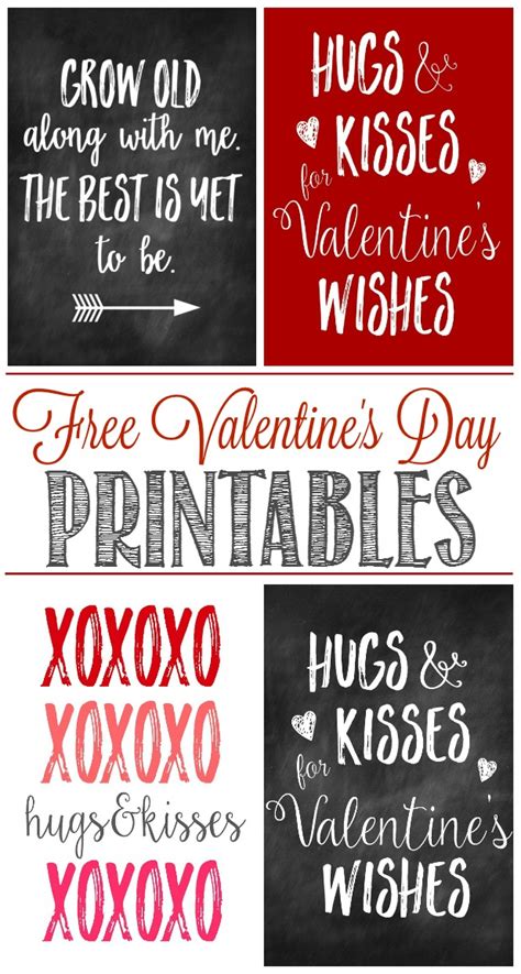 Free Valentine's Day Printables - Clean and Scentsible