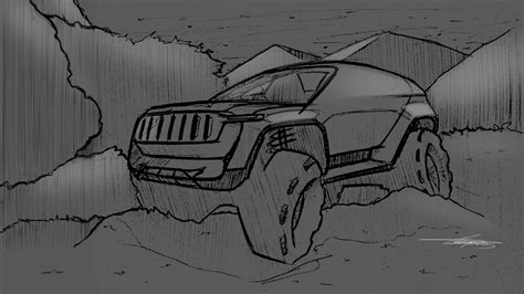 Jeep Trail on Behance