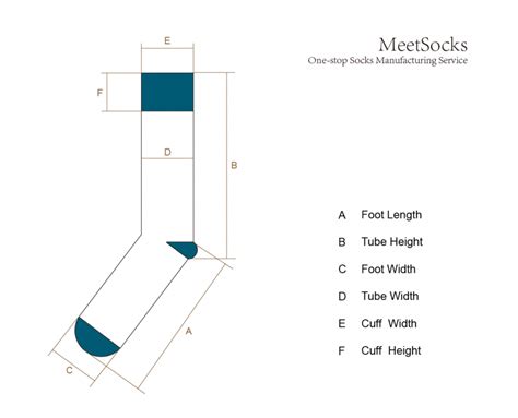 Custom Sock Size Reference - MeetSocks