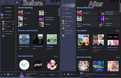 Theme now looks like this, customized version of glaze : r/spicetify