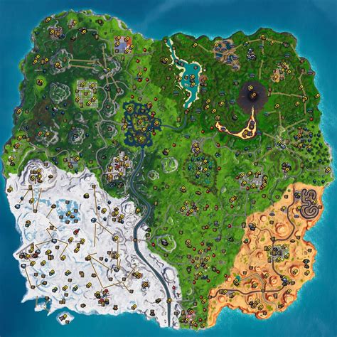 All Spawn Locations (Interactive Map) : FortNiteBR