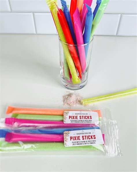 Freeze Dried Candy Dust PIXIE STICKS - Etsy