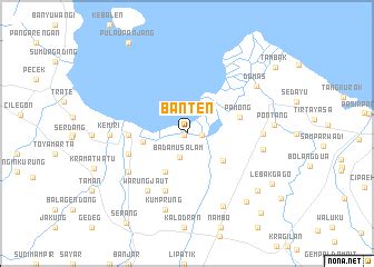 Banten (Indonesia) map - nona.net