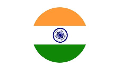 Indian Flag Round Vector Art, Icons, and Graphics for Free Download