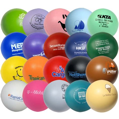 3" Solid Color Stress Balls - Custom printed 3 inch Solid Color Stress ...