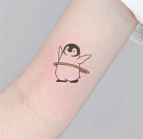 Cute Penguin Tattoo