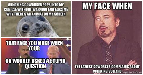 18 Of The Best 'Annoying Things Co-Workers Do' Memes | TheThings