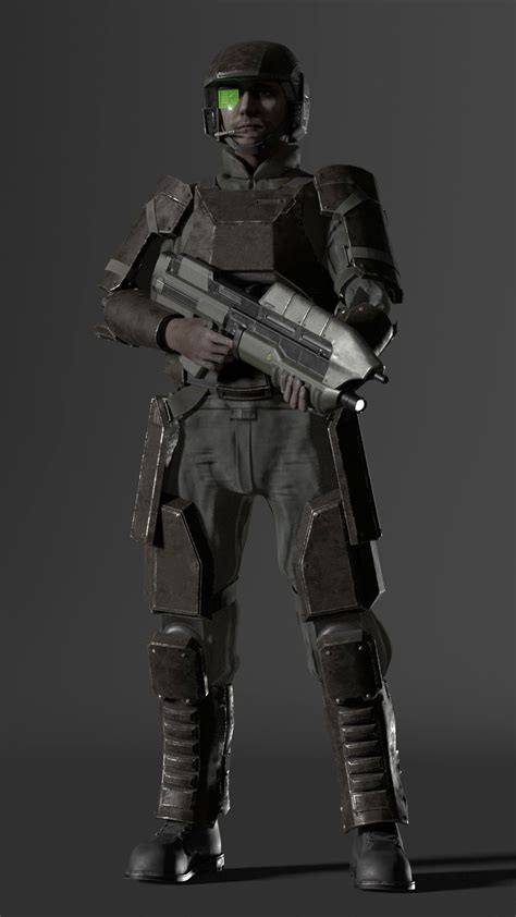 ArtStation - Halo Combat Evolved Armored Marine (HD), Abimael Salazar ...