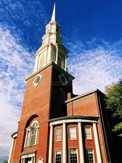 Old north church in Boston stock photo. Image of site - 130997710