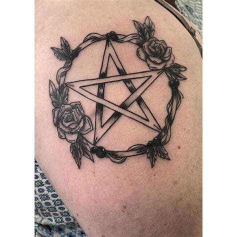 101 Amazing Pentagram Tattoo Ideas That Will Blow Your Mind! | Wiccan ...