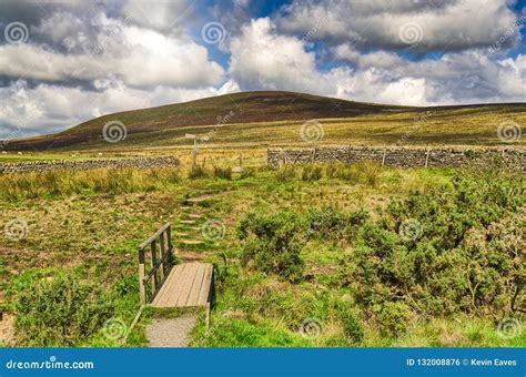 Typical English Moorland in the Forest of Bowland, Near Lancaster ...