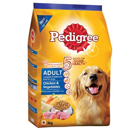 Pedigree Adult Dog Food Chicken & Vegetables 3Kg | Driftbasket