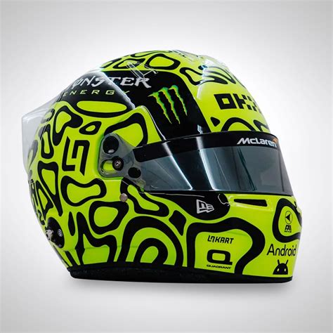 Lando Norris Helmet Miami 2024 - Micky Imojean