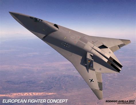 ArtStation - European sixth-generation concept fighter aircraft ...