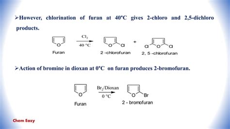 Heterocyclic compounds - Furan - Synthesis of furan - Characteristic ...