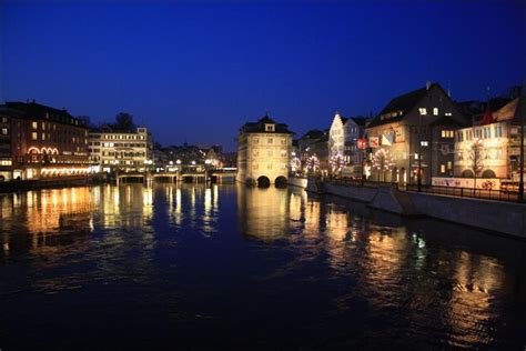 Evening in Zurich, Switzerland | Traveler's Life