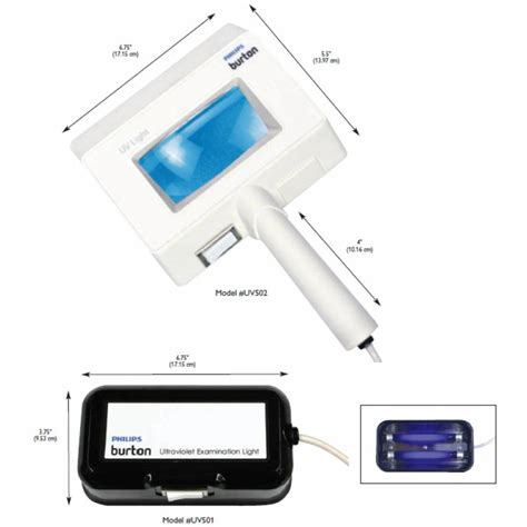 Burton Medical UV Woods Exam Light