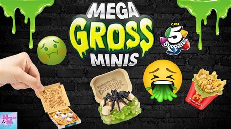 OPENING THE “ VIRAL “ MINI BRANDS MEGA GROSS MINIS! ARE THESE TOO GROSS ...