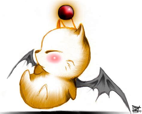 moogle by a-ray on DeviantArt