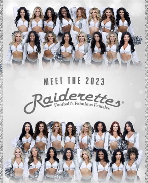 Raiderette Daily on Twitter: "Meet the 2023 Las Vegas Raiderettes!! 🤍 # ...