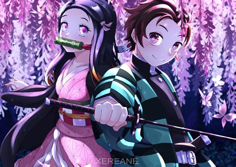 27 Wallpaper Anime Demon Slayer Nezuko And Tanjiro Jayma Isaiah ...