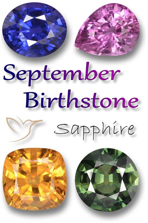 September Birthstone: Sapphire comes in almost every color | Virgo ...