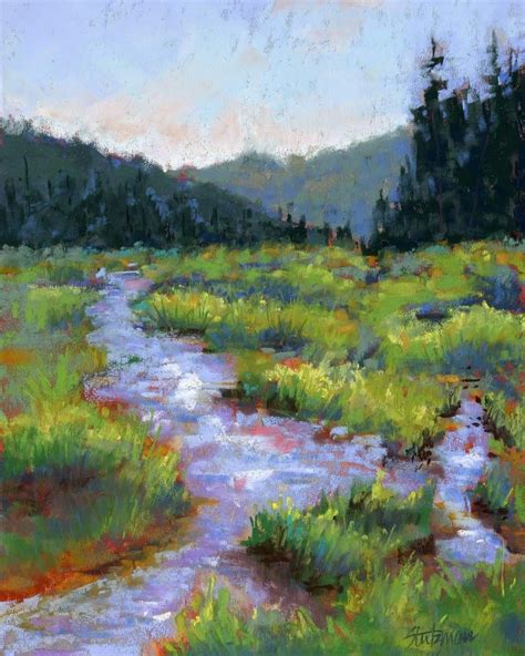 Pin by Jeannette Stutzman on Art: Thick Oils & Pastel Landscape ...