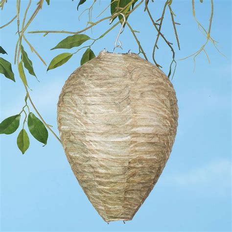 2PCS Wasp Bee Trap Deterrent YellowJackets Bee Hornets Fake Nest ...