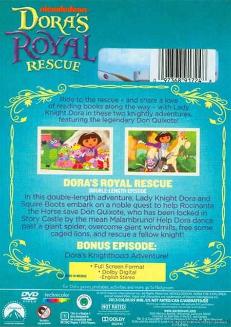 Dora The Explorer: Dora's Royal Rescue (DVD 2012) | DVD Empire