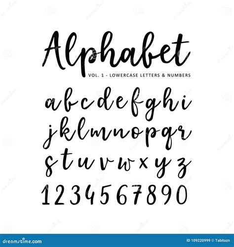 Script Fonts Alphabet Lowercase