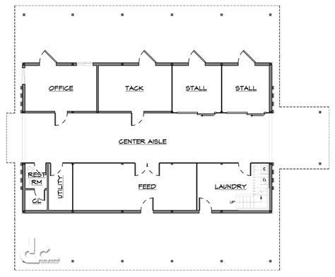 Horse Barn Plans and Design - DC Builders