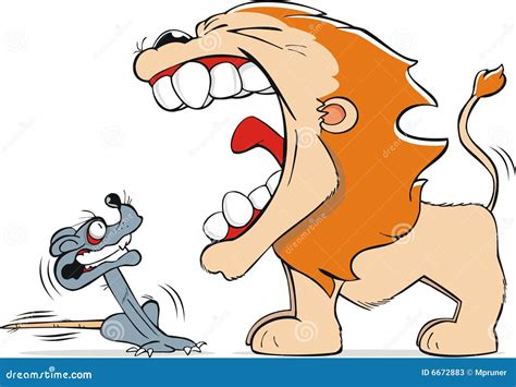 Lion And Mouse Stock Photos - Image: 6672883