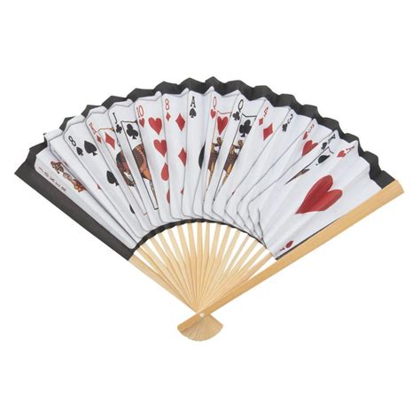 Playing Cards Folding Fans White | Herzkönigin, Kinderschminken, Kinder ...