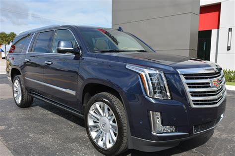 Used 2018 Cadillac Escalade ESV Platinum For Sale ($89,900) | Marino ...