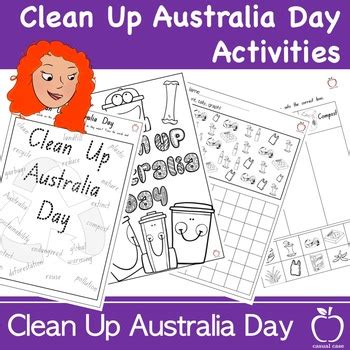 Clean Up Australia Day Activities by CasualCase | TpT