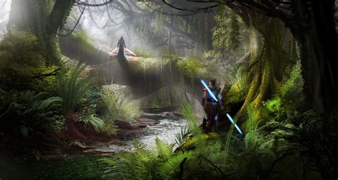 forest wallpaper #Jedi #lightsaber #Sith #forest #4K #wallpaper # ...