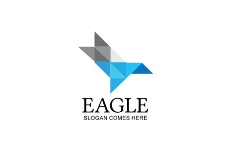 Eagle Logo Template #161370 - TemplateMonster