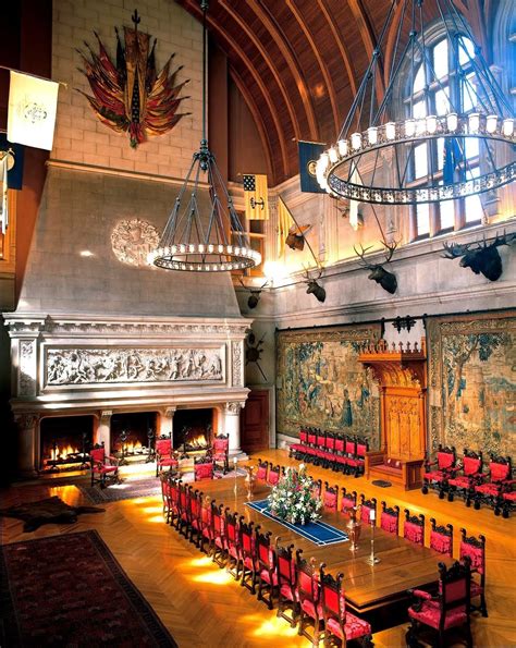 Banquet hall. Biltmore House, Asheville, North Carolina. Built by ...